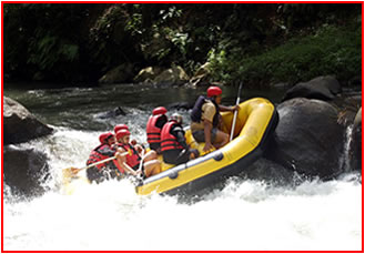 ayung white water rafting bali