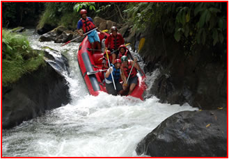 ayung white water rafting bali