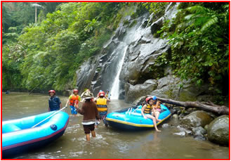 ayung white water rafting bali